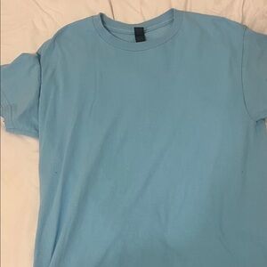 Gildan Light Blue Kids Short Sleeve Tee